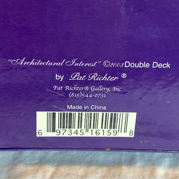 Vtg 2003 Double Deck Playing Cards "Architectural Interest " by Pat Richter - Picture 6 of 6